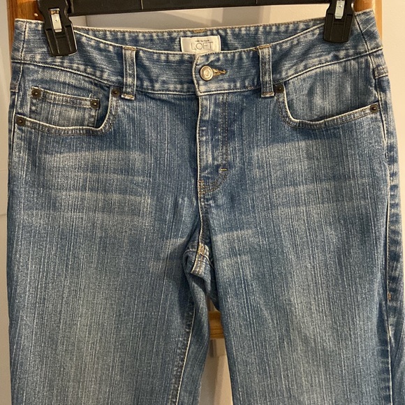 Ann Taylor Loft Boot Leg Jeans SZ 4L - Picture 2 of 6